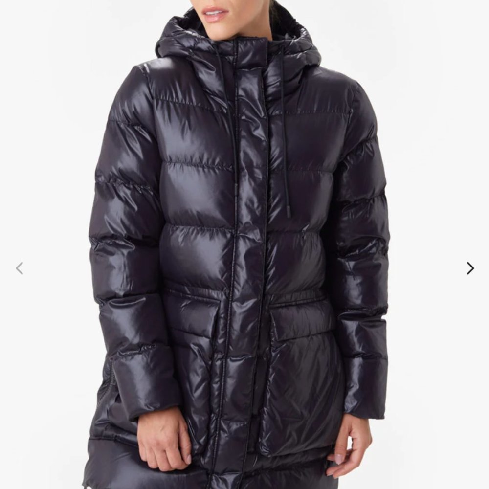 Lolë Rosalynn Jacket - Black Parka Puffer Size medium EUC